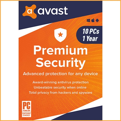 Buy Avast Premium Security key-keysfan