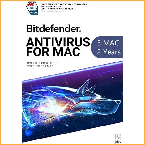 Bitdefender Antivirus for Mac - 3 MAC - 2 Years [EU]