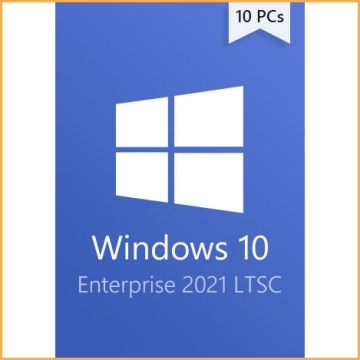 Windows 10 Enterprise LTSC 2021 - 10 PCs